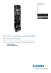 Philips Voice Tracer digital recorder VTR7000