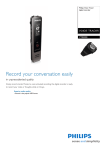 Philips Voice Tracer digital recorder VTR5000