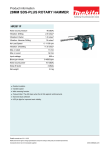 Makita HR2811F rotary hammer