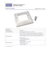 Cables Direct Dual Port Faceplate