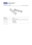 Cables Direct 2x Blanks for UK faceplate