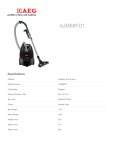 Electrolux AJM68FD1 vacuum cleaner