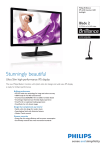 Philips Brilliance IPS LCD monitor, LED backlight 229C4QHSB