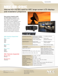 NEC SB-01HC video splitter