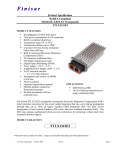 Finisar FTLX1341E2 network transceiver module