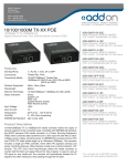 Add-On Computer Peripherals (ACP) 1000Base-TX(RJ45) to 1000Base-SX(ST), 850nm