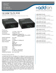 Add-On Computer Peripherals (ACP) 100Base-TX(RJ45) to 100Base-XU(ST), SMF