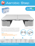 CTA Digital 3" Aerobic Step Platform for Wii Fit