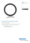 Philips Rubber ring for beer tap unit HD5001