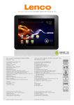 Lenco TAB-9701 tablet