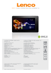 Lenco TAB-711 tablet