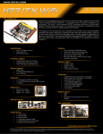 Zotac H77-ITX WiFi A Series