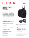 CODi Mobile Lite Wheeled Case