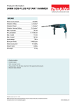 Makita HR2460 rotary hammer