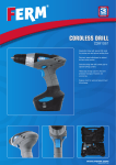 Ferm FDCD-1200K cordless combi drill