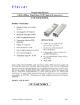 Finisar FTLX1812M3BCL network transceiver module