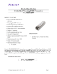 Finisar FTLF8529P3BNV network transceiver module