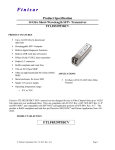 Finisar FTLF8529P3BCV network transceiver module