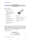 Finisar FTLF1621P1BCL network transceiver module