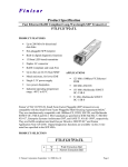 Finisar SFP LC 2km MMF