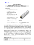 Finisar FCLF8520P2BTL network transceiver module