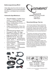 Gembird Universal Multimedia/HiFi kit