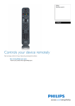 Philips Remote control CRP620