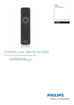 Philips Remote control CRP664