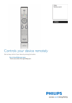 Philips Remote control CRP602