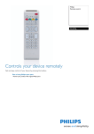 Philips Remote control RC4726