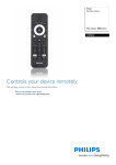 Philips Remote control for micro system CRP630