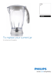 Philips Blender jar HR3938