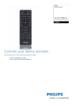 Philips Remote control for Streamium CRP623