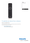 Philips Remote control RC4743