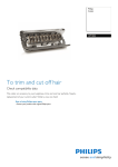 Philips Body Contour Cutter unit HP1052/01