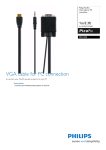 Philips PicoPix VGA cable for PC connection PPA1250