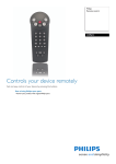 Philips Remote control CRP613
