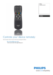 Philips Remote control CRP661