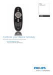 Philips Remote control CRP605