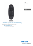 Philips Remote control CRP606