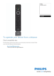 Philips Remote control RC4707