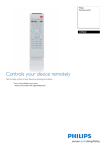 Philips Remote control CRP658