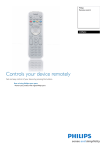 Philips Remote control CRP654