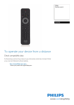 Philips Remote control RC4745