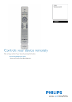 Philips Remote control CRP599