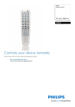 Philips Remote control for DVD micro theatre CRP647