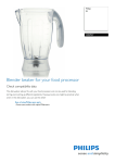 Philips Blender jar HR3927