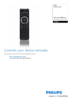 Philips Remote control for micro system CRP635