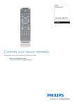 Philips Remote control for micro system CRP645