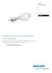 Philips Avance Collection Whisk CRP212